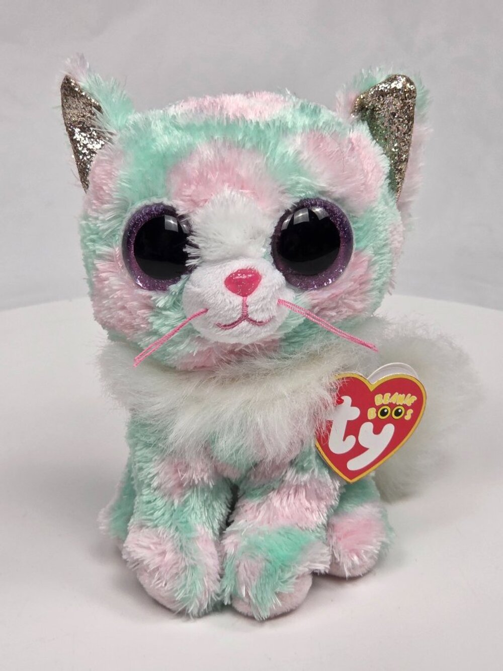 Ty Beanie Boos - OPAL the Cat 6" NEW Plush Stuffed Animal Toy